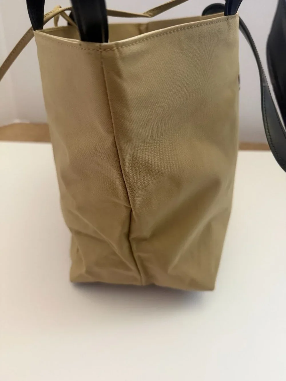 Lauren Ralph Lauren Beige Canvas Tote